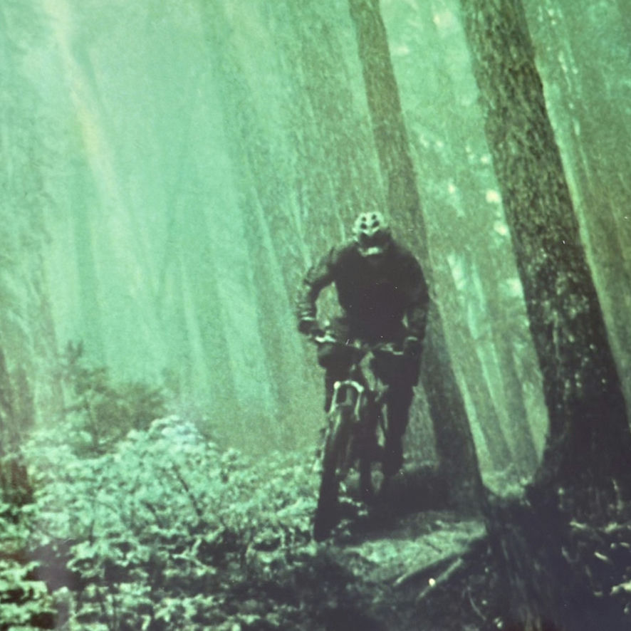 Framed Forest Bicycle Art Print - image 4 of 7