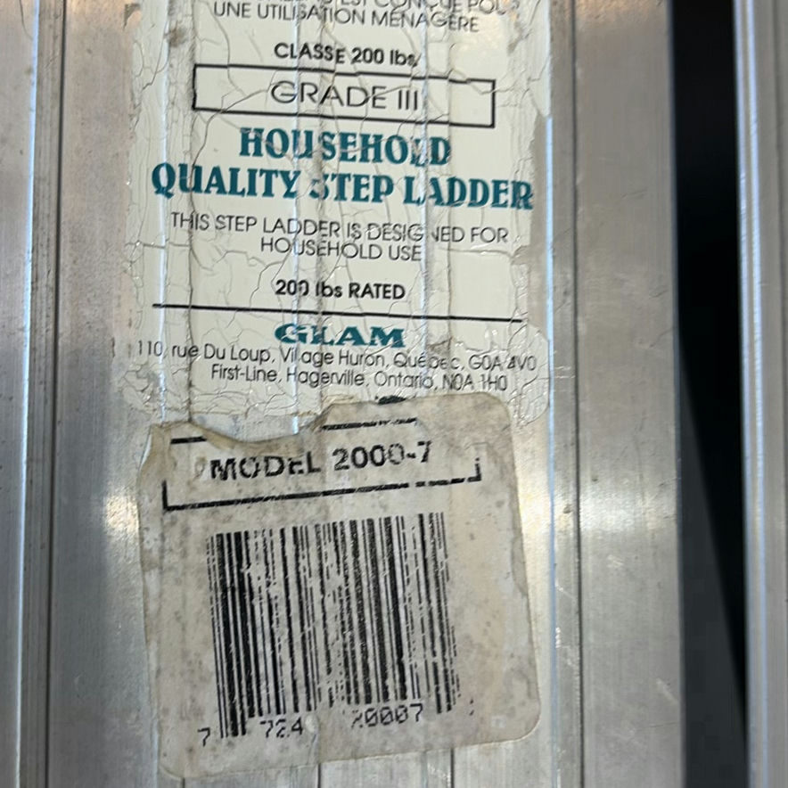 7 Foot Aluminum Step Ladder - image 8 of 8