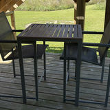 Outdoor Bar Table and Two Bar Chairs - thumbnail 1 of 12