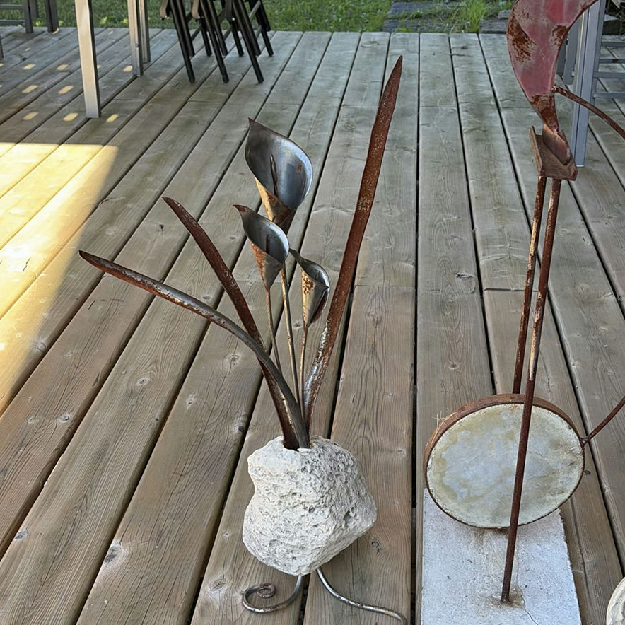 Metal Garden Sculptures and Gargoyle Statues - image 2 of 14