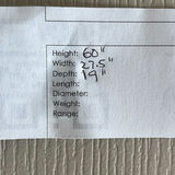 Black Five-Drawer Chest Dresser - thumbnail 8 of 8