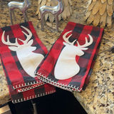 Rustic Holiday Decor Assortment with Angels, Reindeer, and Candle Holders - thumbnail 9 of 23