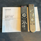 Denon AVR-1707 AV Surround Receiver with DVD Player, Remotes, and Manual - thumbnail 5 of 8