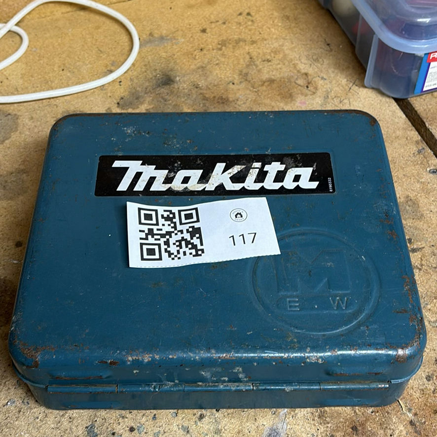 Makita Metal Tool Case with Drill Bits and Hex Key Sets - image 4 of 4