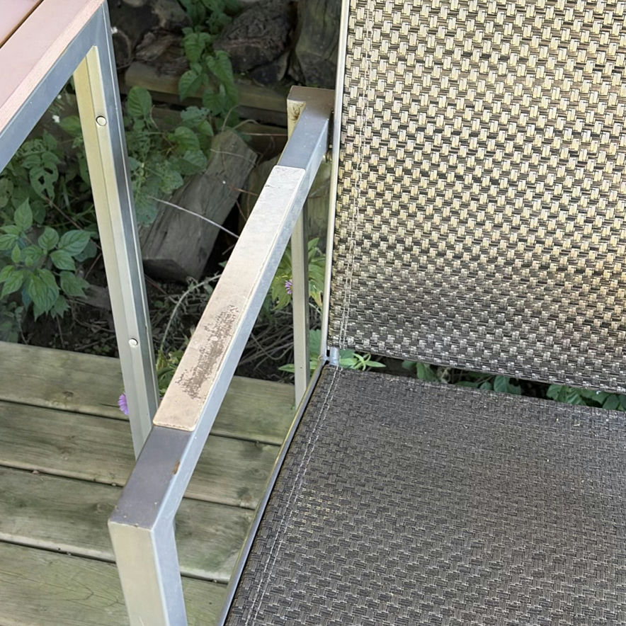 Outdoor Bar Table and Two Chairs - image 12 of 14