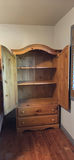 Wooden Armoire Cabinet with Shelves and Drawers - thumbnail 2 of 10