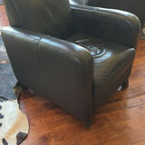 Black Leather Armchair - thumbnail 8 of 11