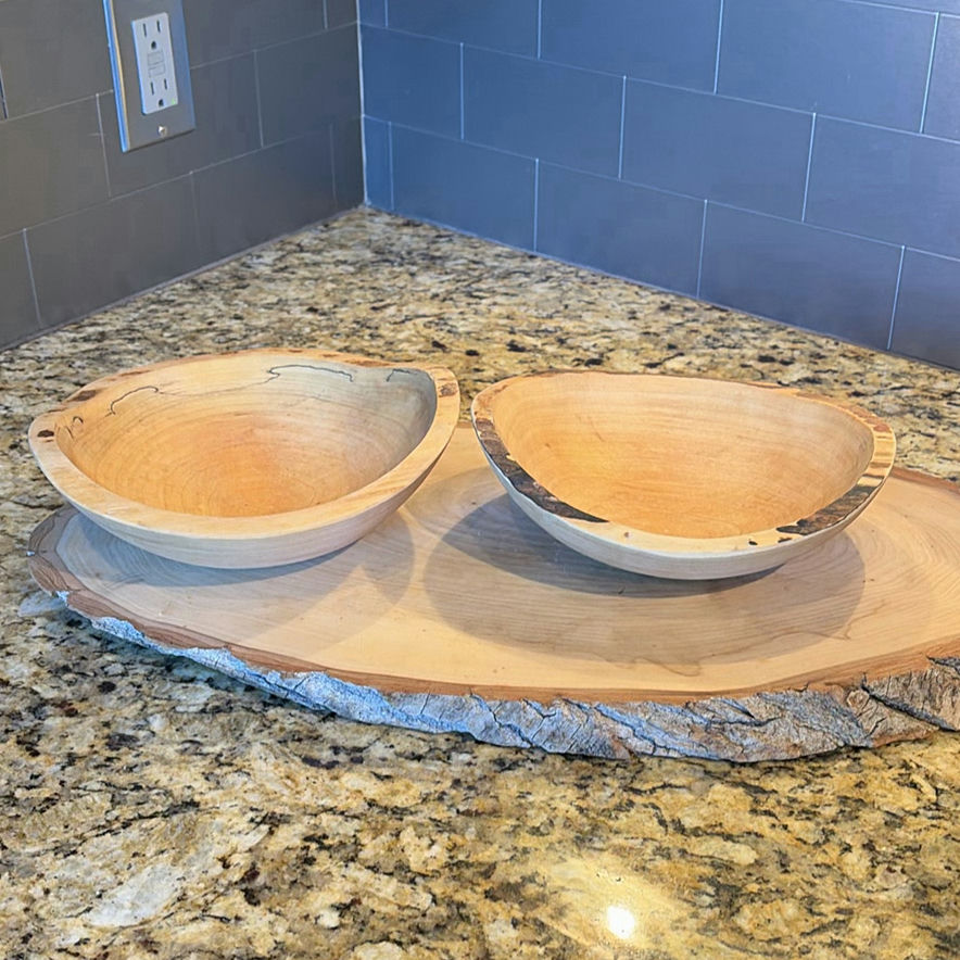 Handcrafted Wooden Kitchen Decor Set - image 13 of 21