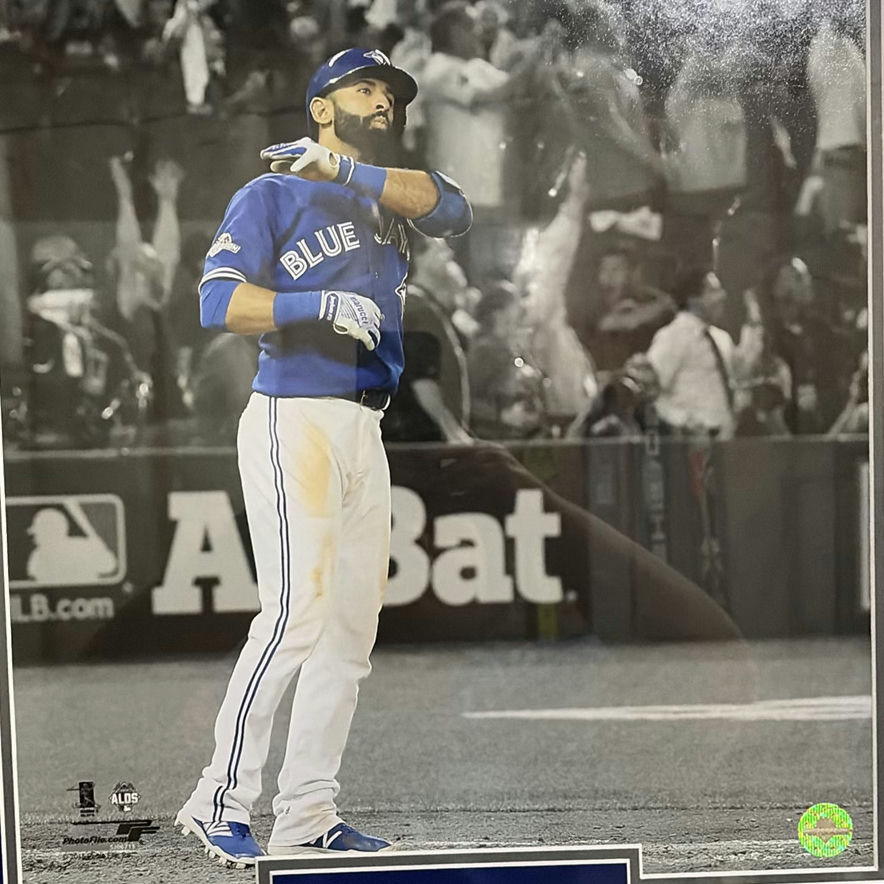 Framed José Bautista Toronto Blue Jays Bat Flip Print - image 3 of 10