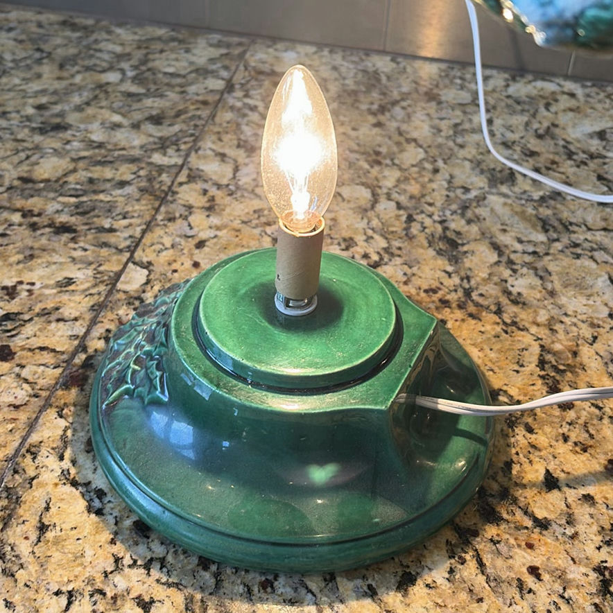 Ceramic Lighted Christmas Tree Decoration - image 5 of 7