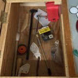Wooden Light Table Workstation & Stained Glass Equipment - thumbnail 5 of 17