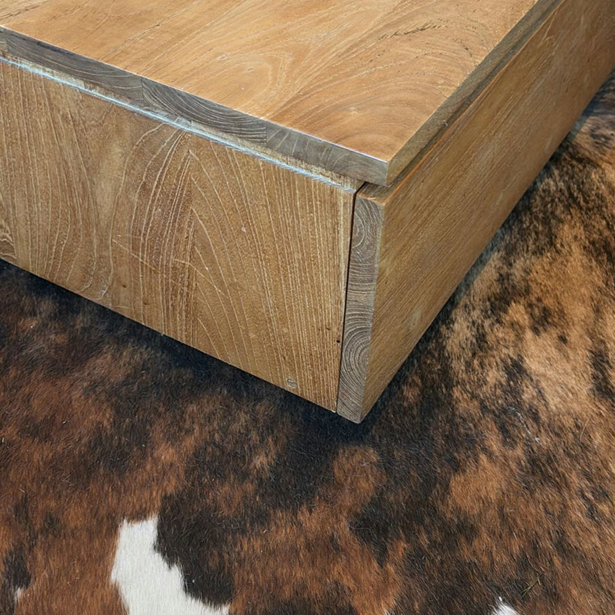 Wood Coffee Table with Storage Drawers - image 9 of 15