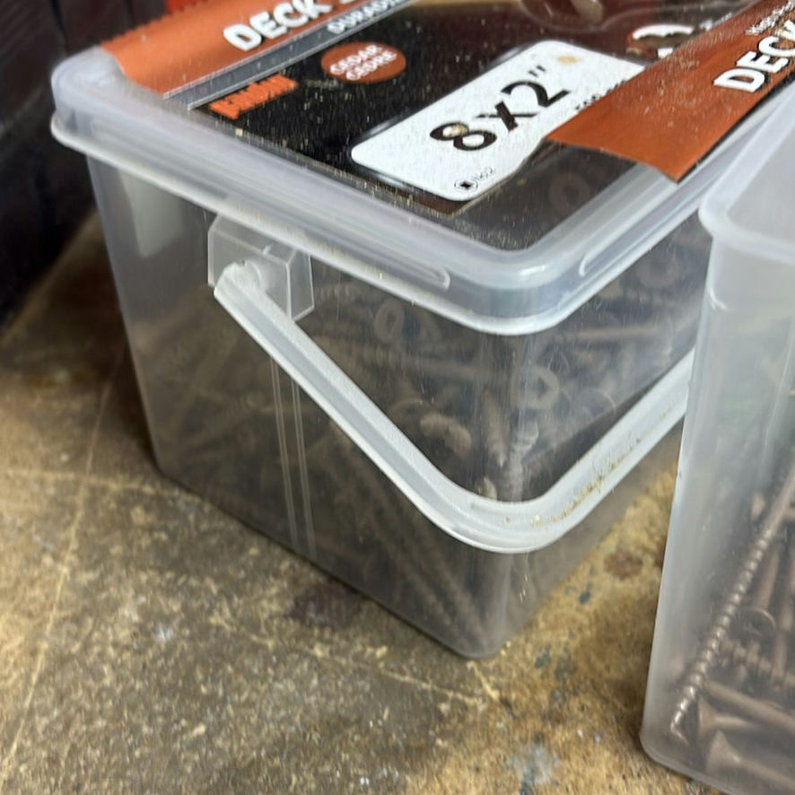 Assorted Screws, Nails, Eye Bolts, and Fastening Hardware - image 3 of 12