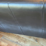 Black Leather Three-Seat Sofa - thumbnail 13 of 15