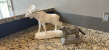 Decorative Moose & Dog Nutcracker - thumbnail 1 of 11
