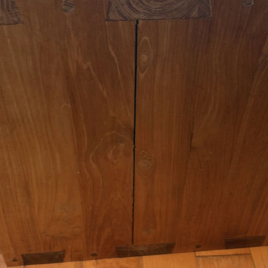 Pair of Wooden Cube Side Tables - image 11 of 12