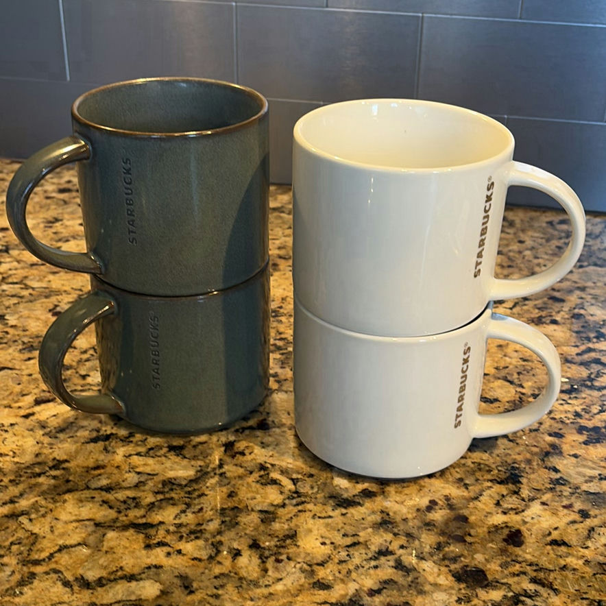 Set of Eight Starbucks Coffee Mugs and Cups - image 6 of 7