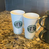 Set of Eight Starbucks Coffee Mugs and Cups - thumbnail 4 of 7