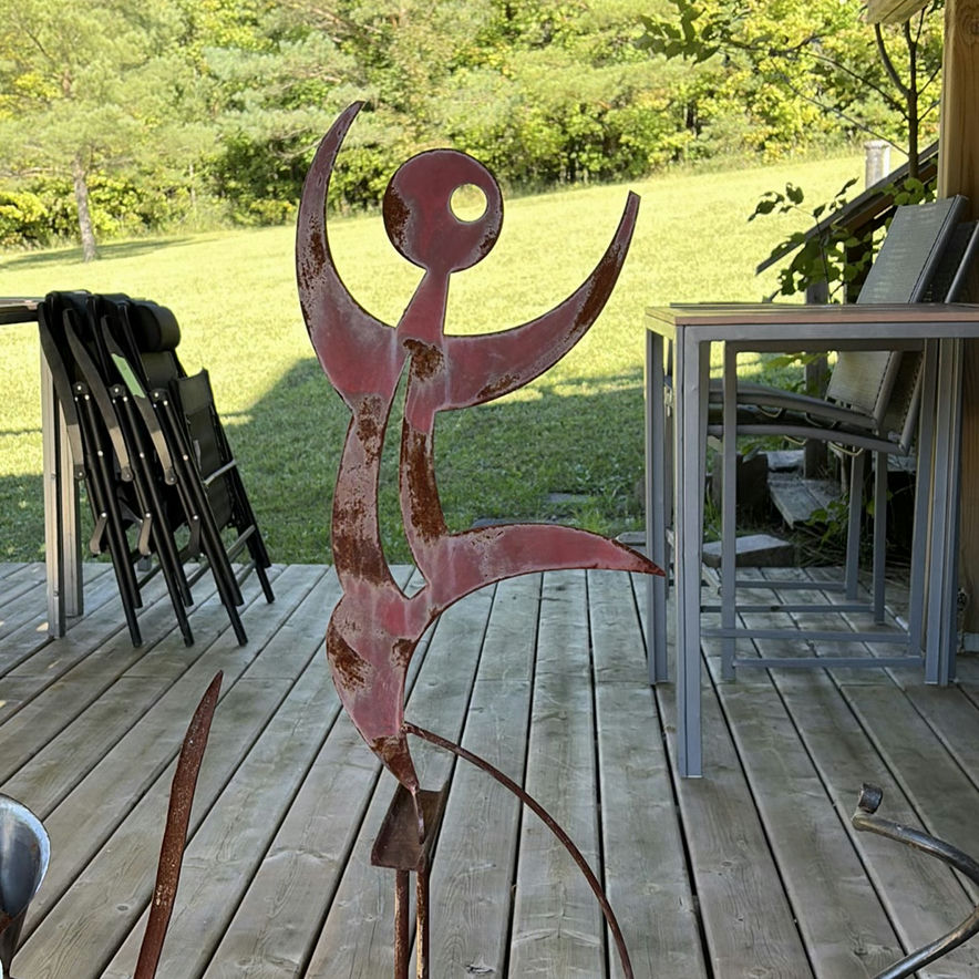 Metal Garden Sculptures and Gargoyle Statues - image 5 of 14