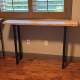 Two Live Edge Wood Console Tables - thumbnail 9 of 15