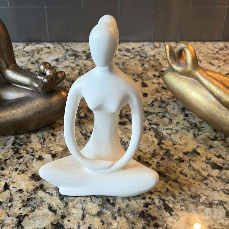 Meditation Figurine Sculptures Assortment - image 4 of 10