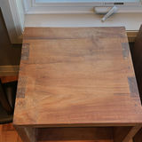 Pair of Wooden Cube Side Tables - thumbnail 2 of 12