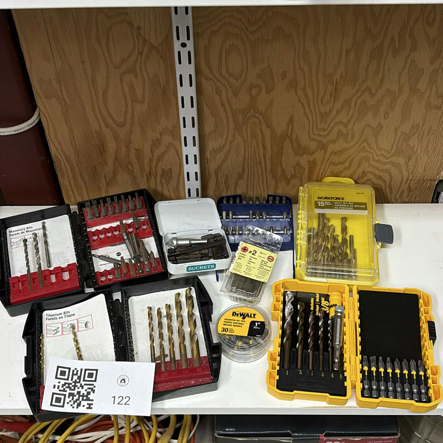 Assorted Drill Bits and Driver Bit Sets - image 1 of 12