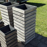 Set of Four Square Wooden Planters - thumbnail 7 of 10