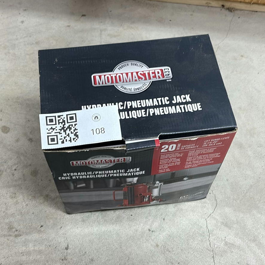 MotoMaster Hydraulic/Pneumatic Jack 20 Ton - image 2 of 8