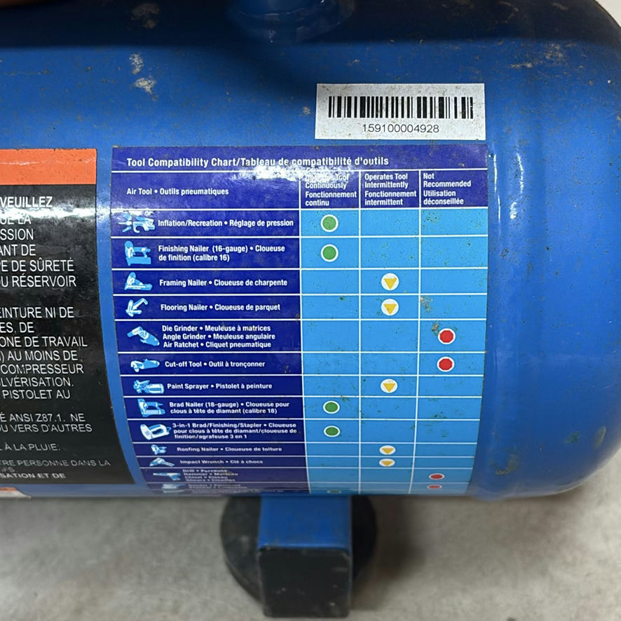 Mastercraft 4 Gallon Air Compressor with Air Hose - image 3 of 10