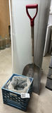 Aluminum Scoop Shovel and Large Bag of Screws - thumbnail 1 of 7