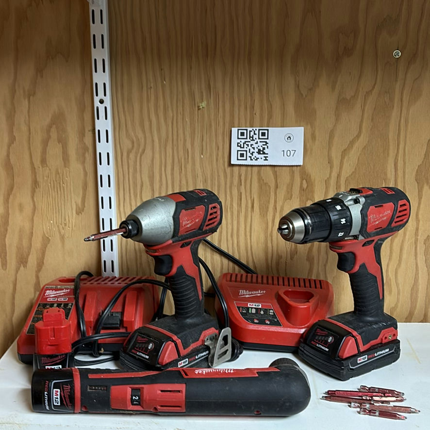 Milwaukee M18 Cordless Drill and Impact Driver Set - image 1 of 11