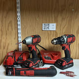 Milwaukee M18 Cordless Drill and Impact Driver Set - thumbnail 1 of 11