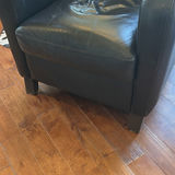 Black Leather Armchair - thumbnail 4 of 11