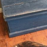 Blue Wooden Storage Chest - thumbnail 10 of 12