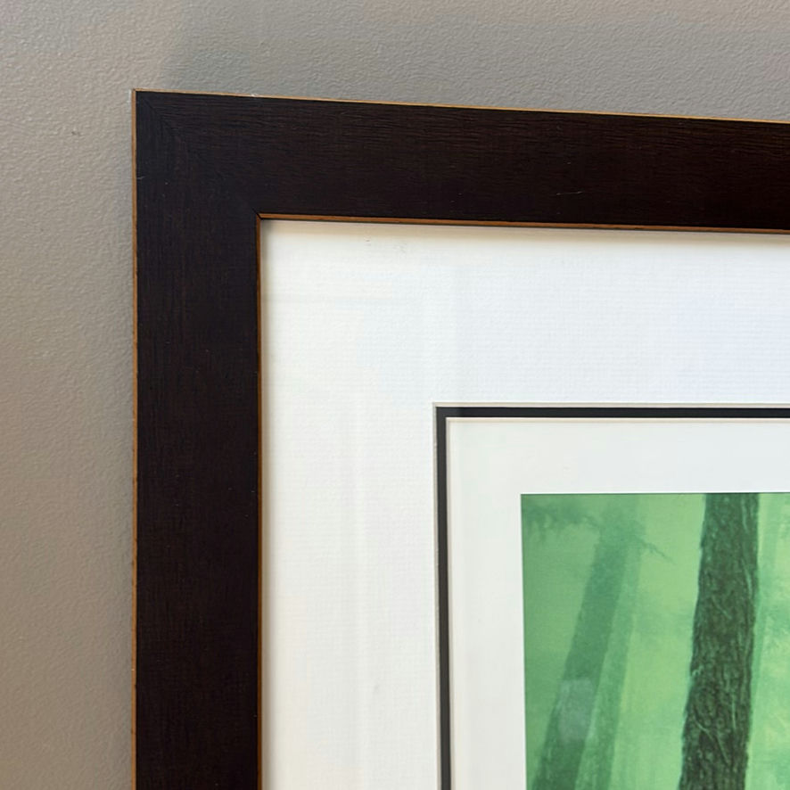 Framed Forest Bicycle Art Print - image 5 of 7