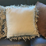 Decorative Faux Fur and Leather Throw Pillows - thumbnail 8 of 15