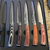 La Côte Homeware Designs 5 Piece Pakka Wood Steak Knife Set with Dutch Oven - thumbnail 5 of 15