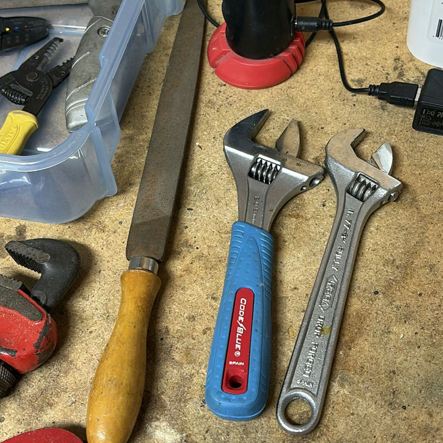 Assorted Hand Tools, Staple Gun, Work Light, and Tool Organizer - image 7 of 7