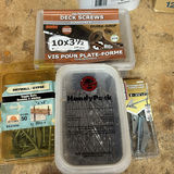 Assorted Screws, Nails, Eye Bolts, and Fastening Hardware - thumbnail 8 of 12