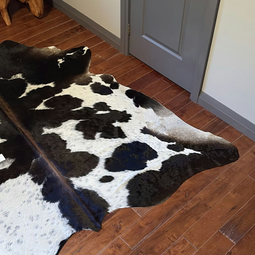 Black and White Cowhide Rug - image 2 of 10
