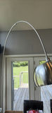 Brushed Metal Arc Floor Lamp - thumbnail 6 of 8