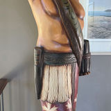 Large Carved Native American Figure Statue - thumbnail 9 of 15