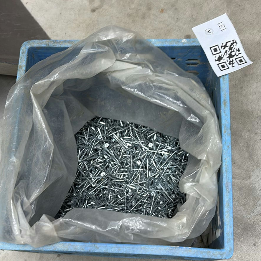 Aluminum Scoop Shovel and Large Bag of Screws - image 4 of 7