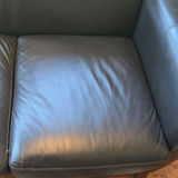 Black Leather Three-Seat Sofa - thumbnail 6 of 15