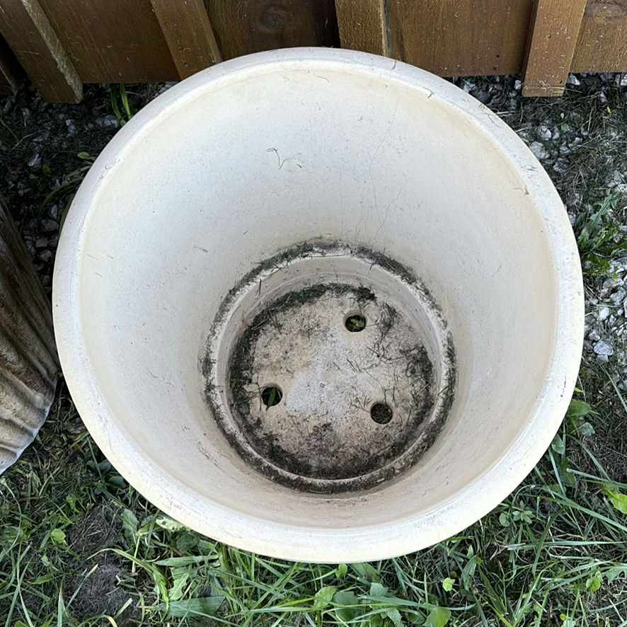 Two Large Outdoor Planters - image 3 of 10