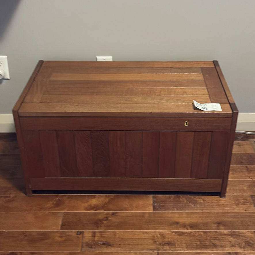 Wooden Storage Chest - image 1 of 9