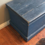 Blue Wooden Storage Chest - thumbnail 11 of 12