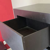 Black Five-Drawer Chest Dresser - thumbnail 3 of 8