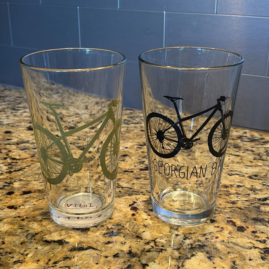 Assorted Ski and Bicycle Themed Mugs and Drinking Glasses - image 5 of 7